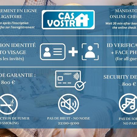 Beach Resort - Casa Vostra - Caution 800 Eur & Id Requises - Saint Julien Centre-Gare Exterior foto